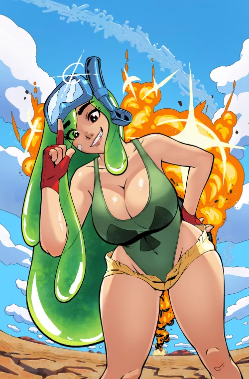 Loogie the Half-Slime, do you like her? by KadinSketch