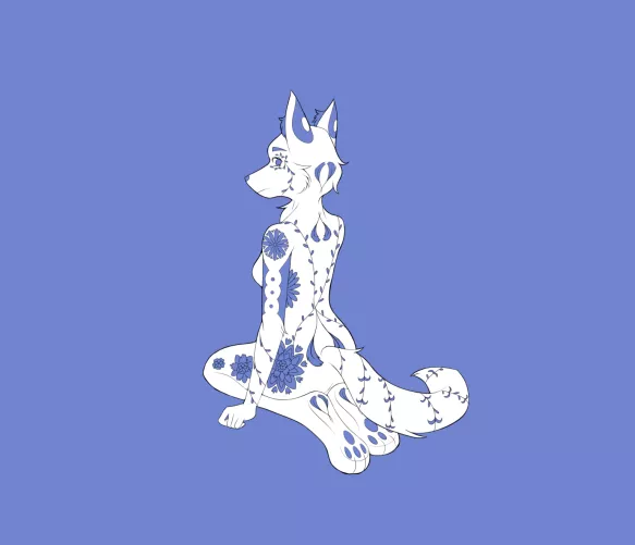 Porcelain [OC by me] by DrownedHibiscus