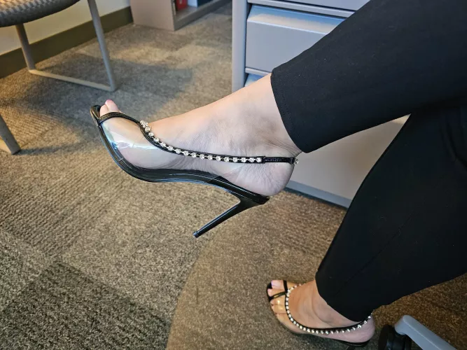 See thru Peep Toe Pumps 💎  by HeeL0ver