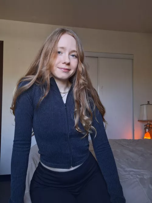 there's no bra under this tight sweater today by pinkvelvetfox