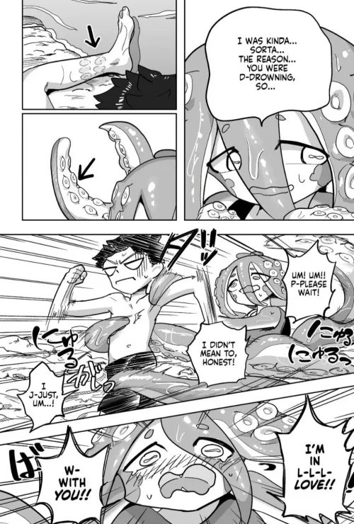 Will you run or stay with a Tentacles girl ! by NguyenKazama