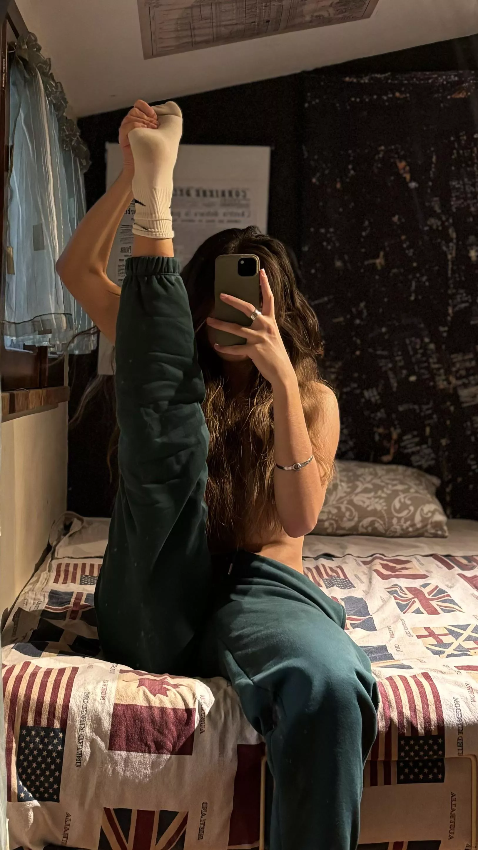 A fan fact about me: I enjoy being folded in numerous ways posted by splitsgirl