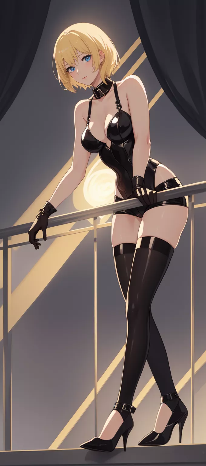 Blonde Dominatrix  posted by CheetahSperm18