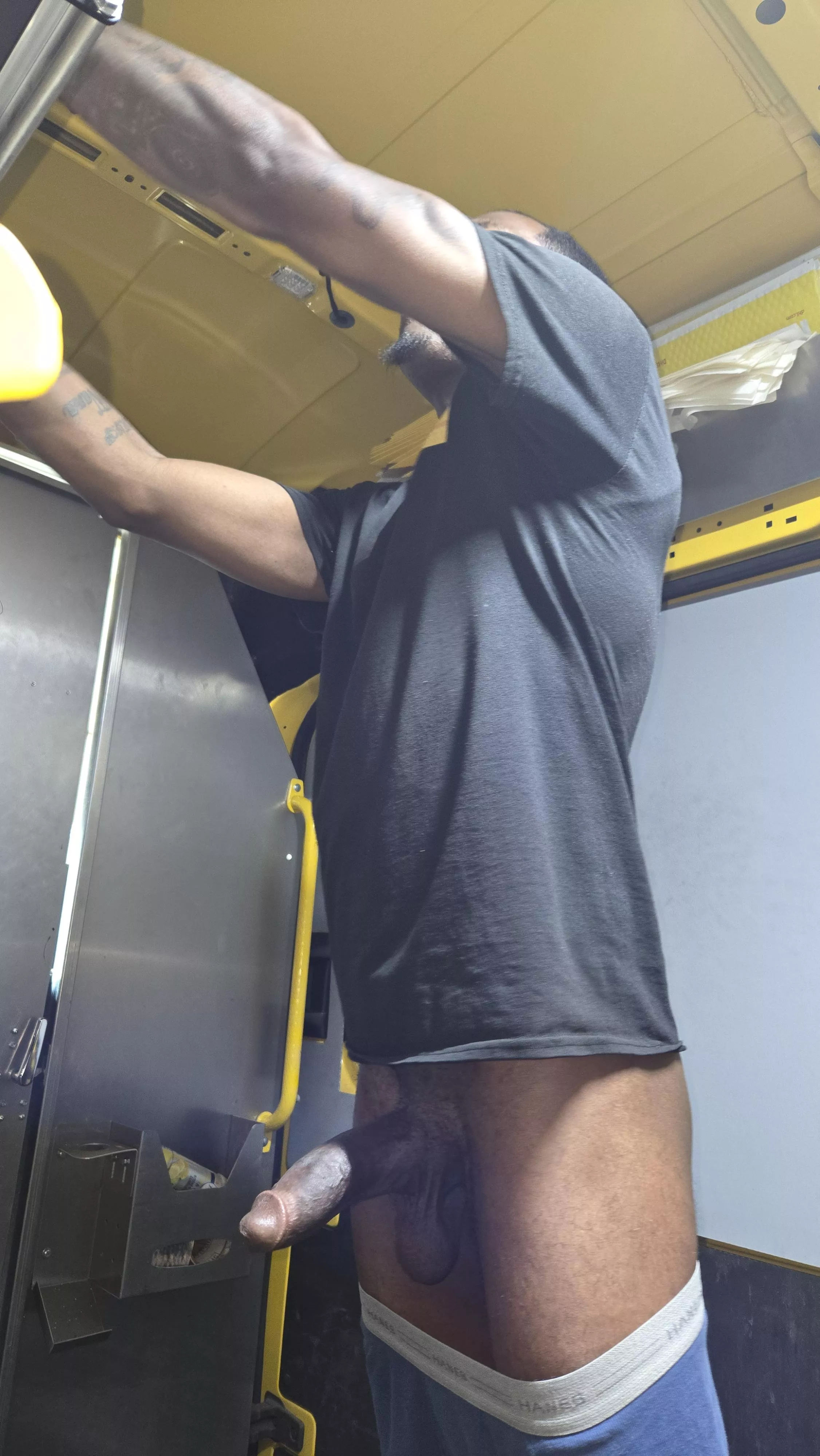 Cam you pick up my boxers for me? posted by Friendly-Path-918