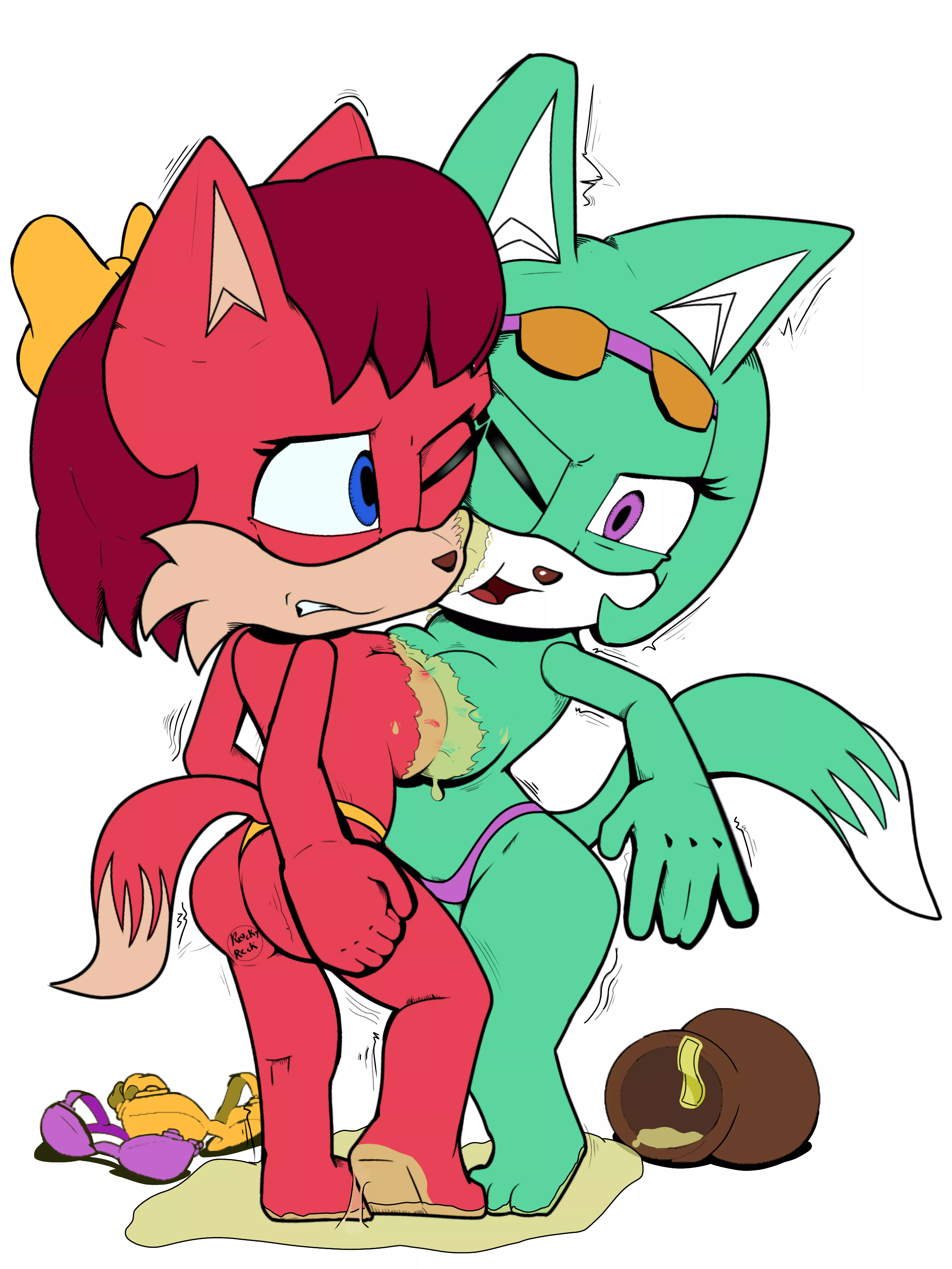 [Comm] Fiona and Sonar stuck posted by rockthatrocks