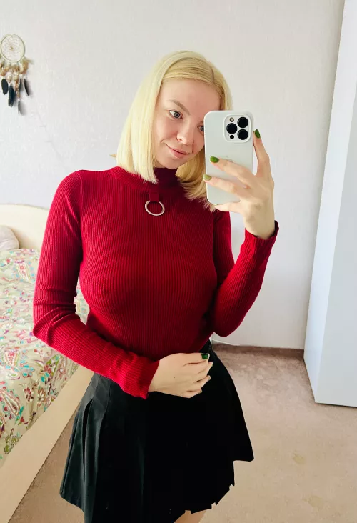 Feeling much better wearing no bra in public by No-Influence7221