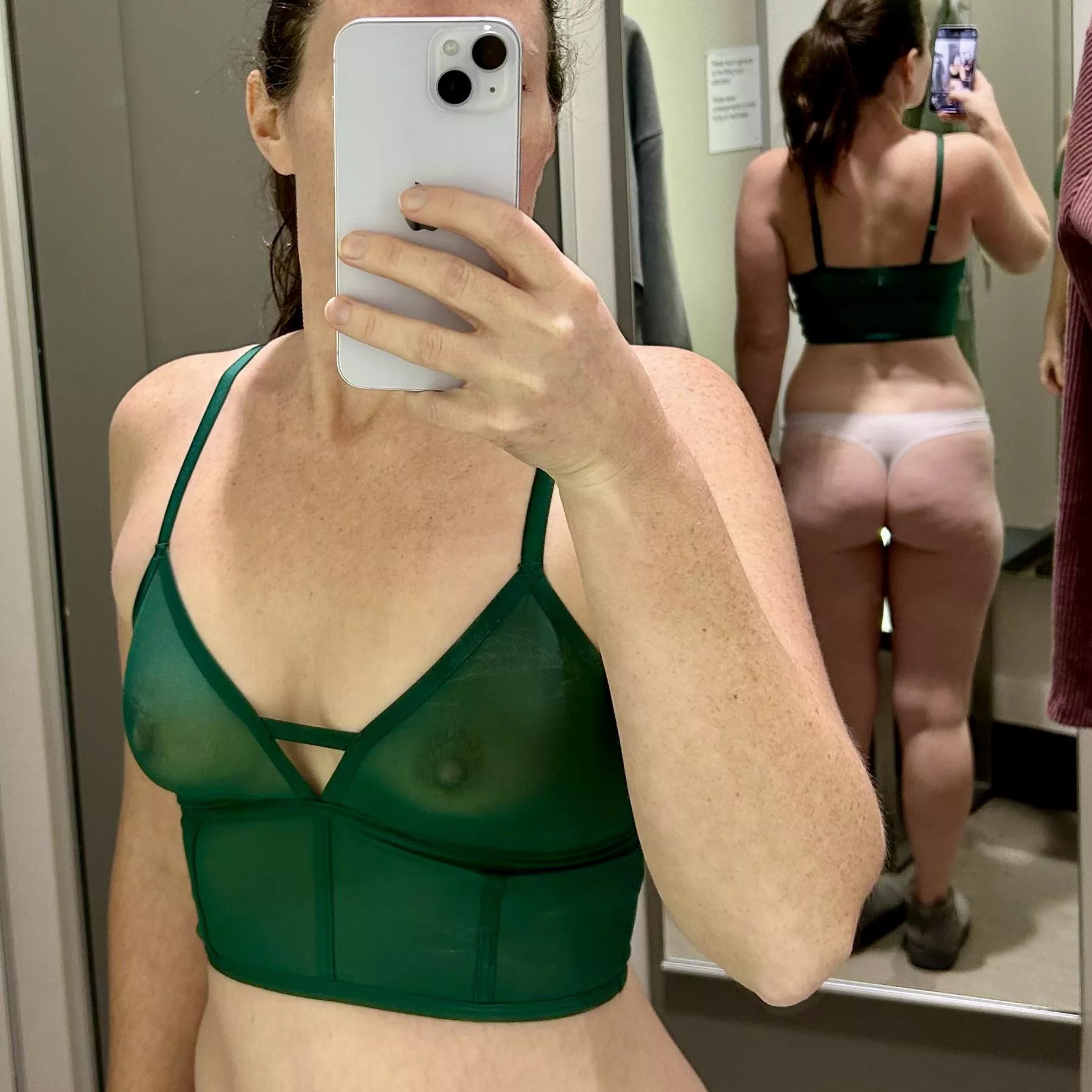 Is this crop top to sheer posted by tryingnewthings86