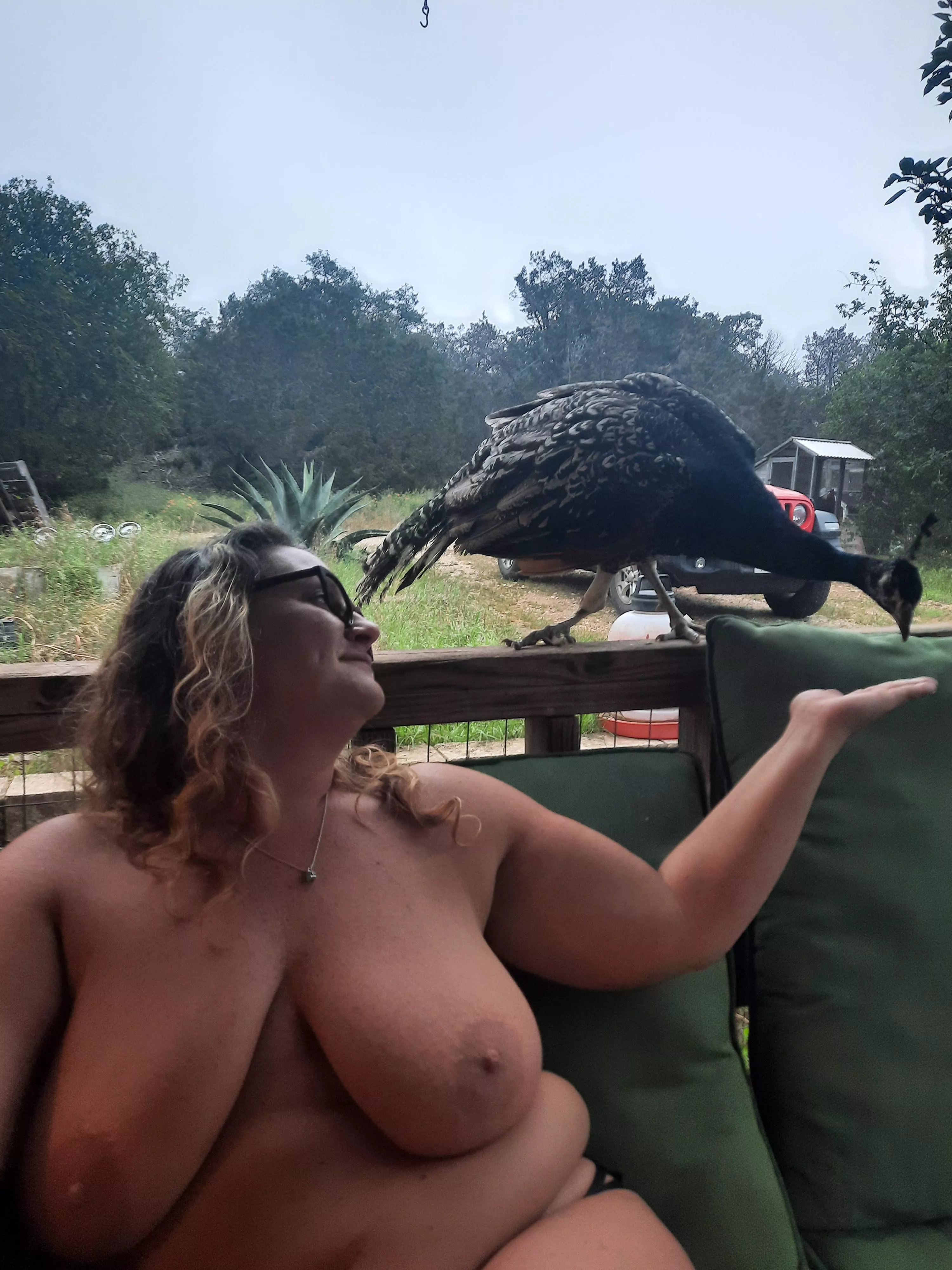 Just naked on the deck posted by Salaci0usSkivvies