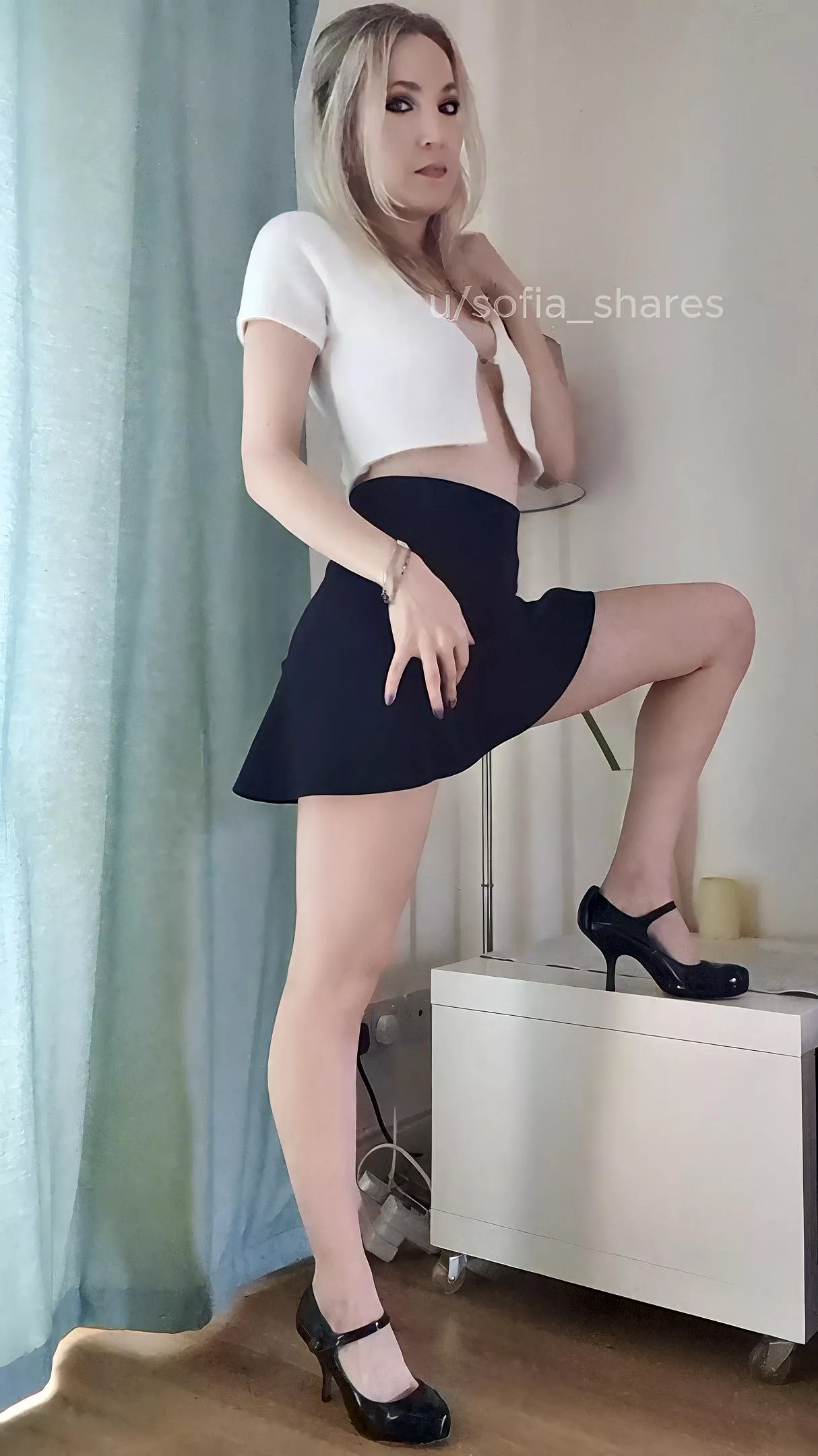 Kinda classy…but the thoughts going through my head definitely aren't 🫦 posted by sofia_shares