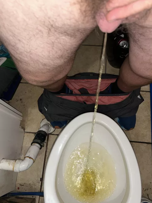 Pee break at worm by Spirited_Tank785