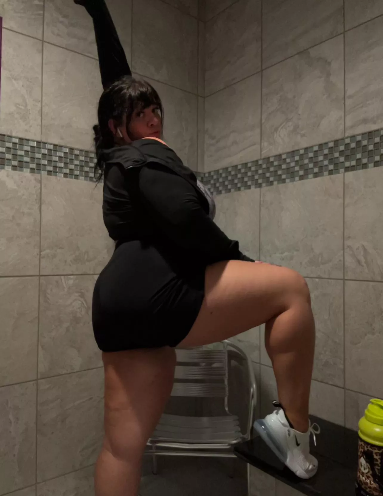 Post workout... sexy and sweaty and fabulous ;) posted by missxsinx