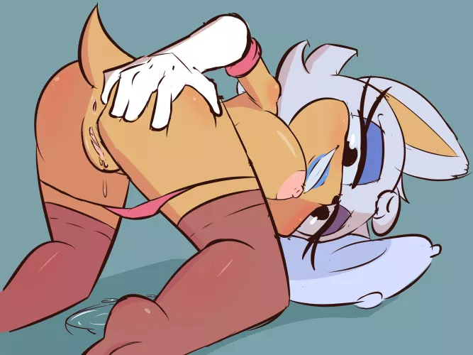 Rouge is wet and ready for you [Vixycore] by CalloftheWild69