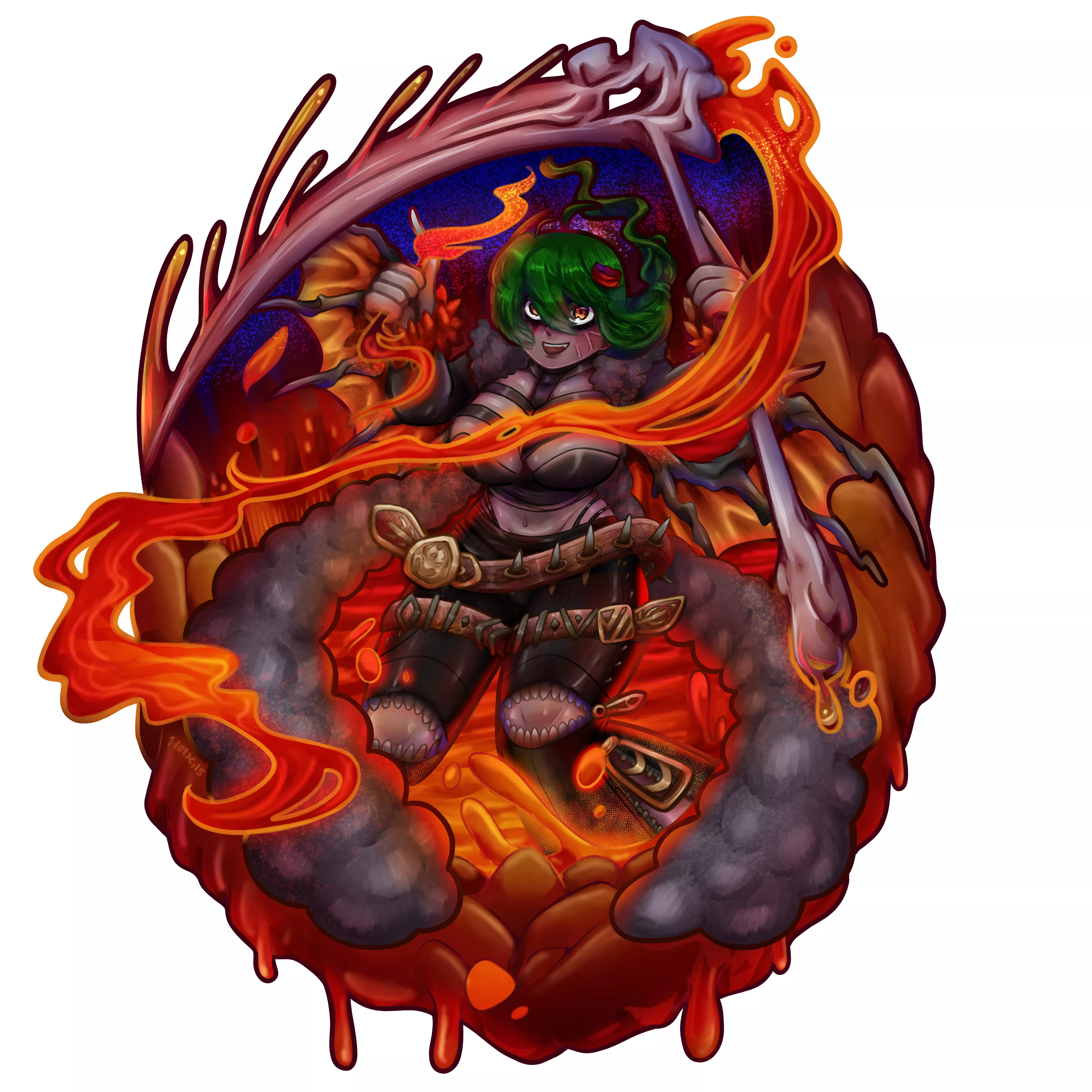 She will keep you warm [Original] posted by Hodgibal