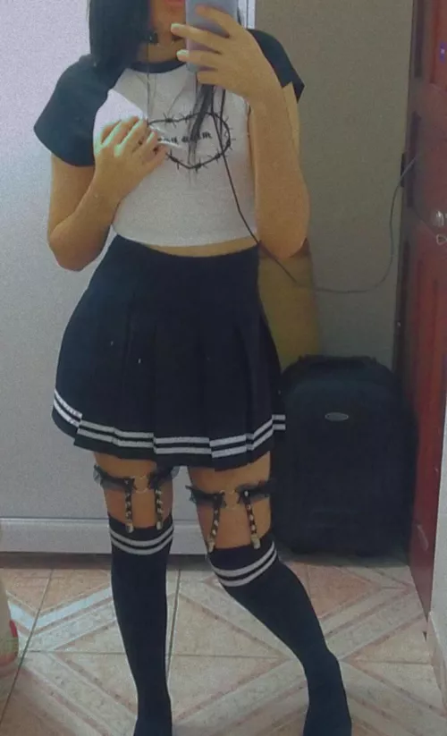 What did you think of my femboy outfit? 😊 by Beneficial_War_1293