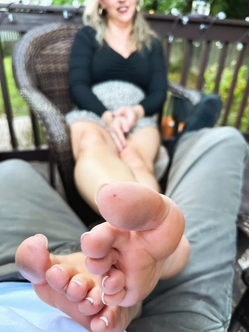 What I look forward to most Friday after work. A sweet foot rub and maybe more  by Get_Foot_Lucy