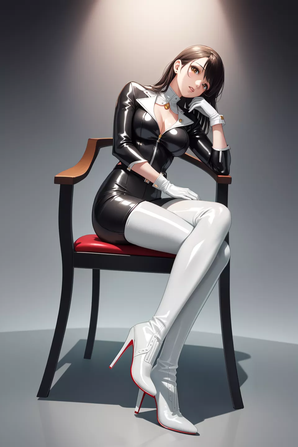 White Thigh Boots  posted by CheetahSperm18