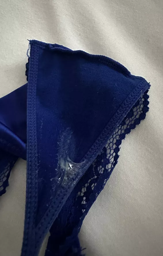 Would you cum on my dirty wet panty if I asked you to jerk off on it? posted by Lazy-Calligrapher794
