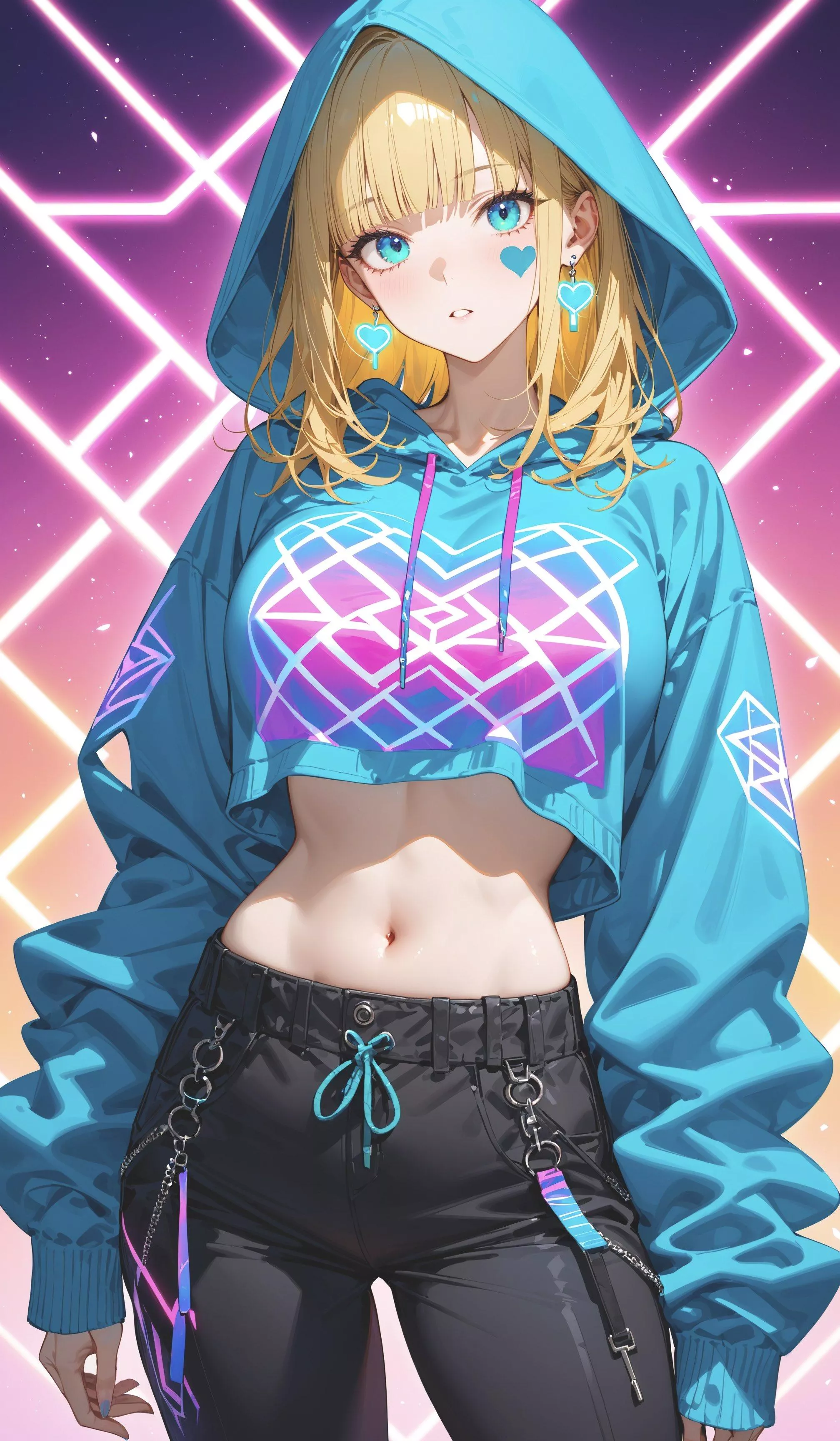 Cropped Hoodie  posted by CheetahSperm18