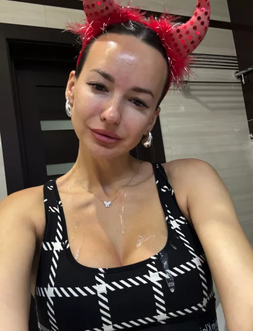 Daddy loves to cum on my tits by RedSparrk