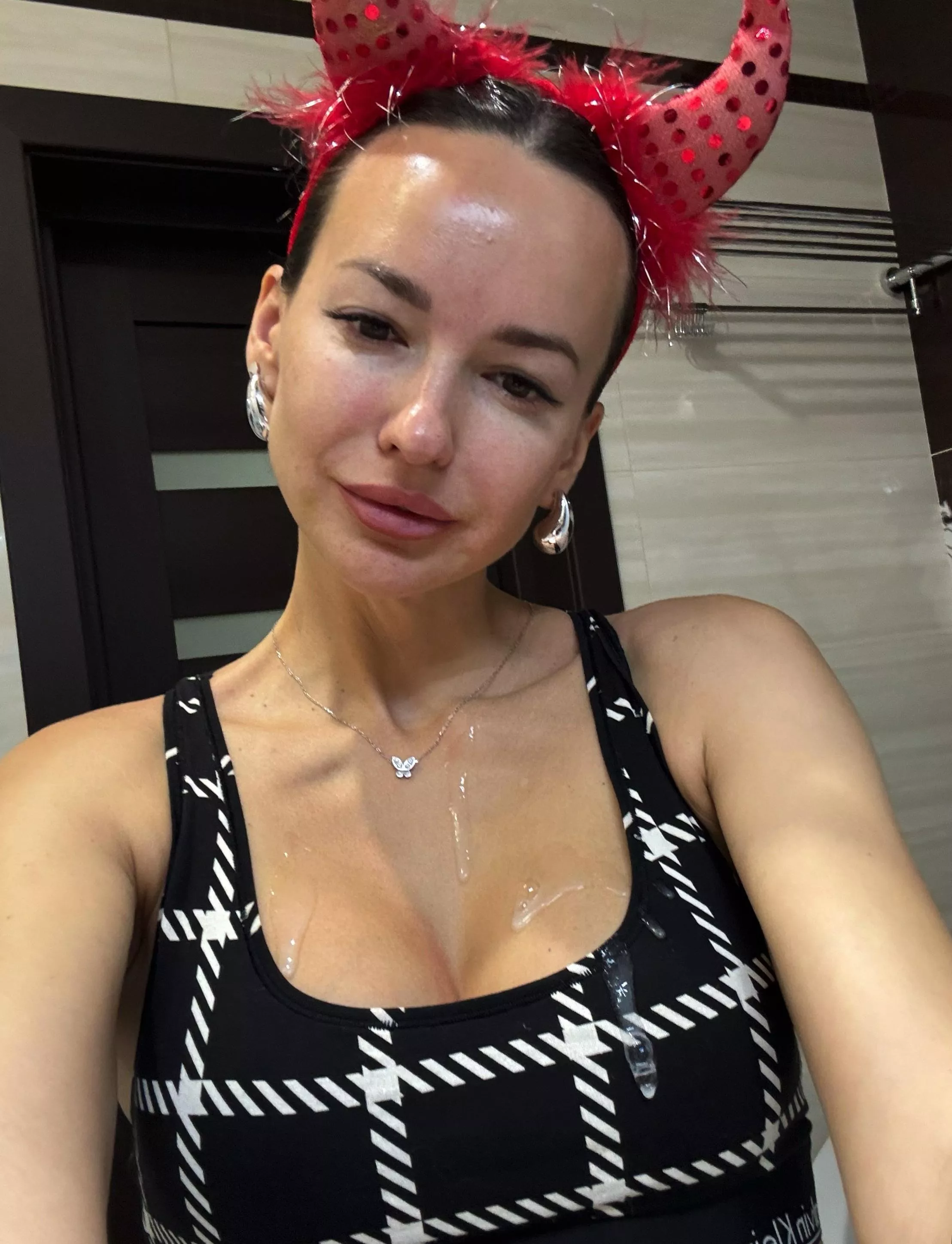 Daddy loves to cum on my tits posted by RedSparrk