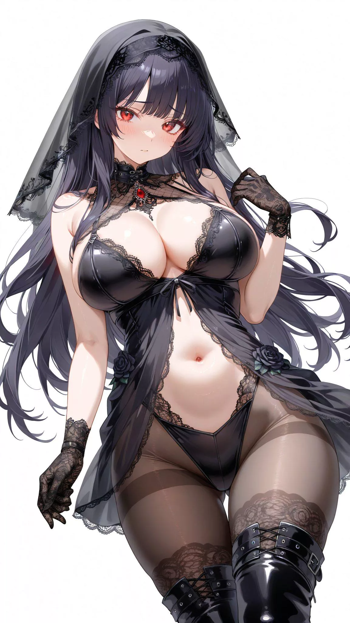 Dark Bridal Lingerie  posted by CheetahSperm18