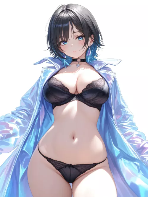 Holographic Coat by CheetahSperm18