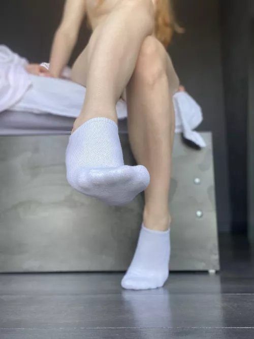 How long do you think it will take for these socks to become dirty? by Angelfrom_Sky