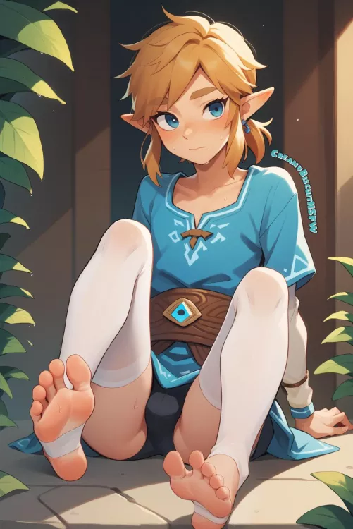 Link [The Legend Of Zelda] by At0micKiwi