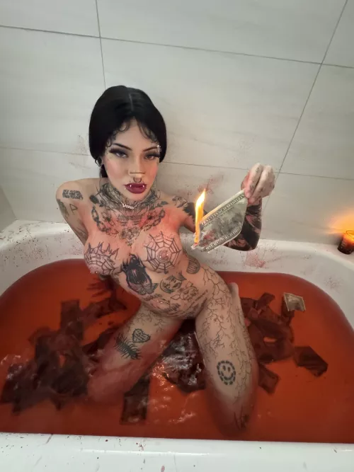 praying while listening to dsbm music  by VennusSativaaa