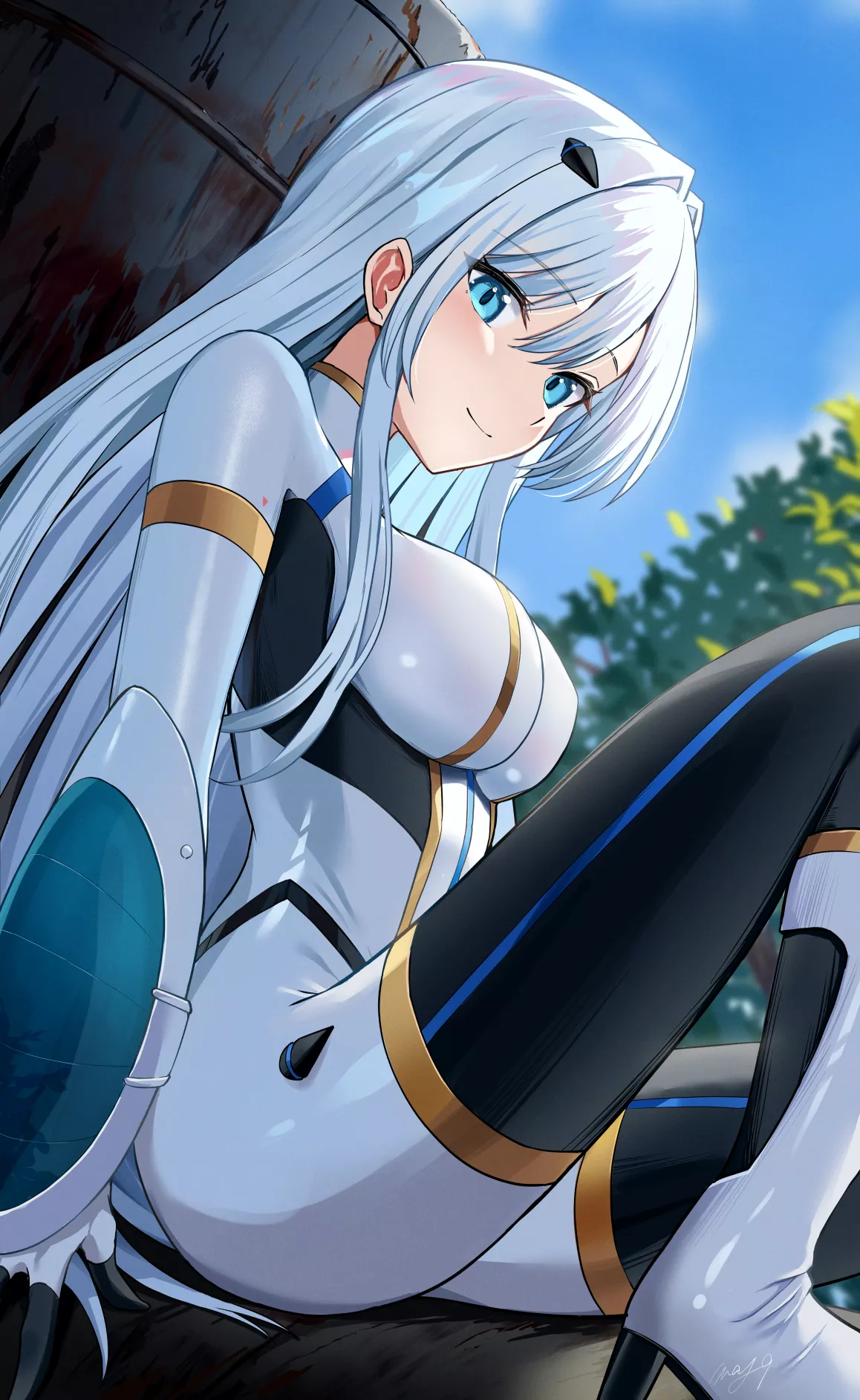 Silver Mecha Pilot  posted by CheetahSperm18