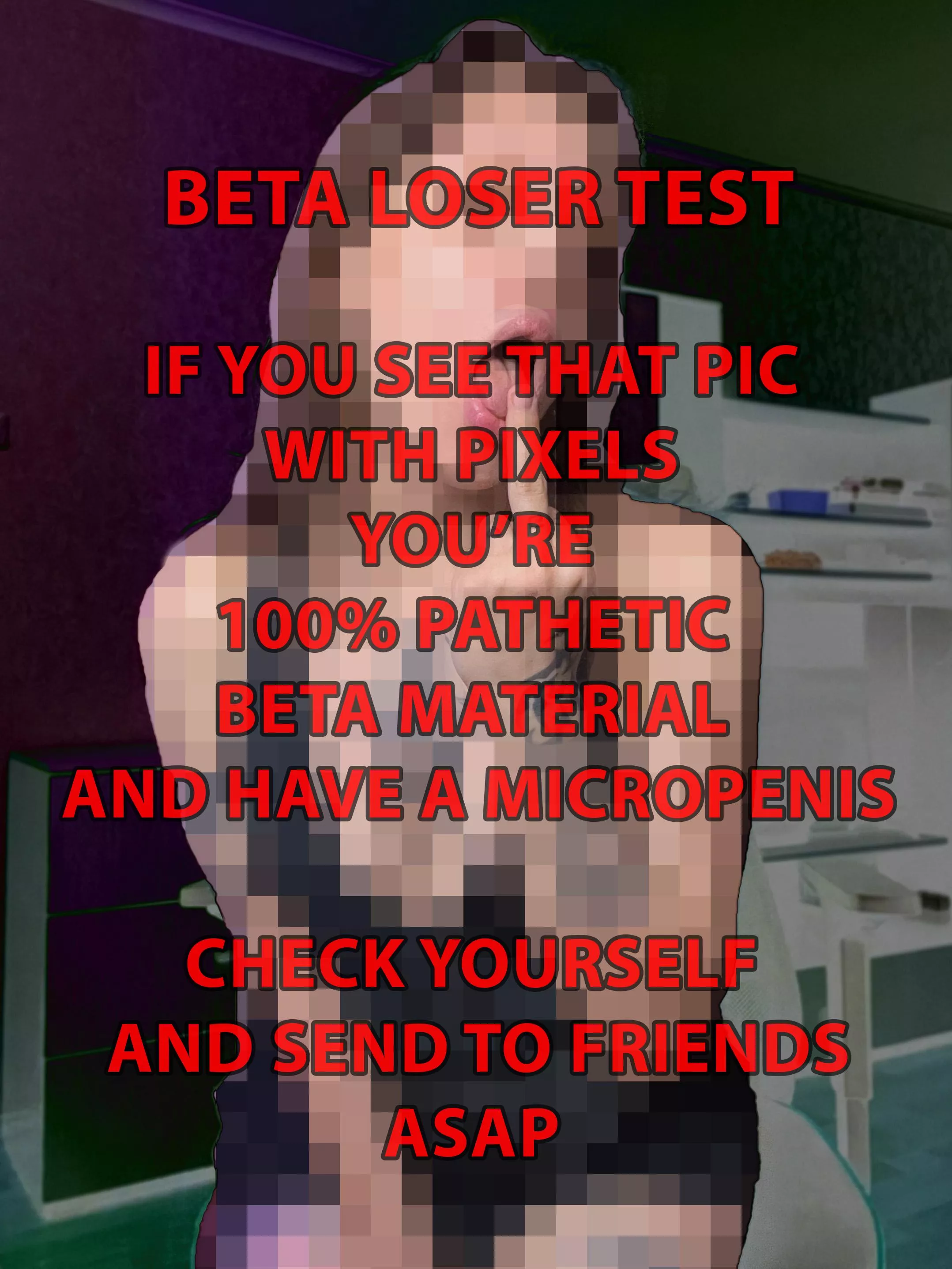 this is an Important message, take care of yourself guys  posted by tobeawh0re69