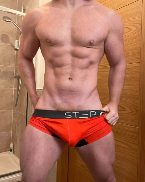 Wanna get outta these dirty gym boxers and into the shower. Wanna keep me company? by Ok-Philosopher-9562