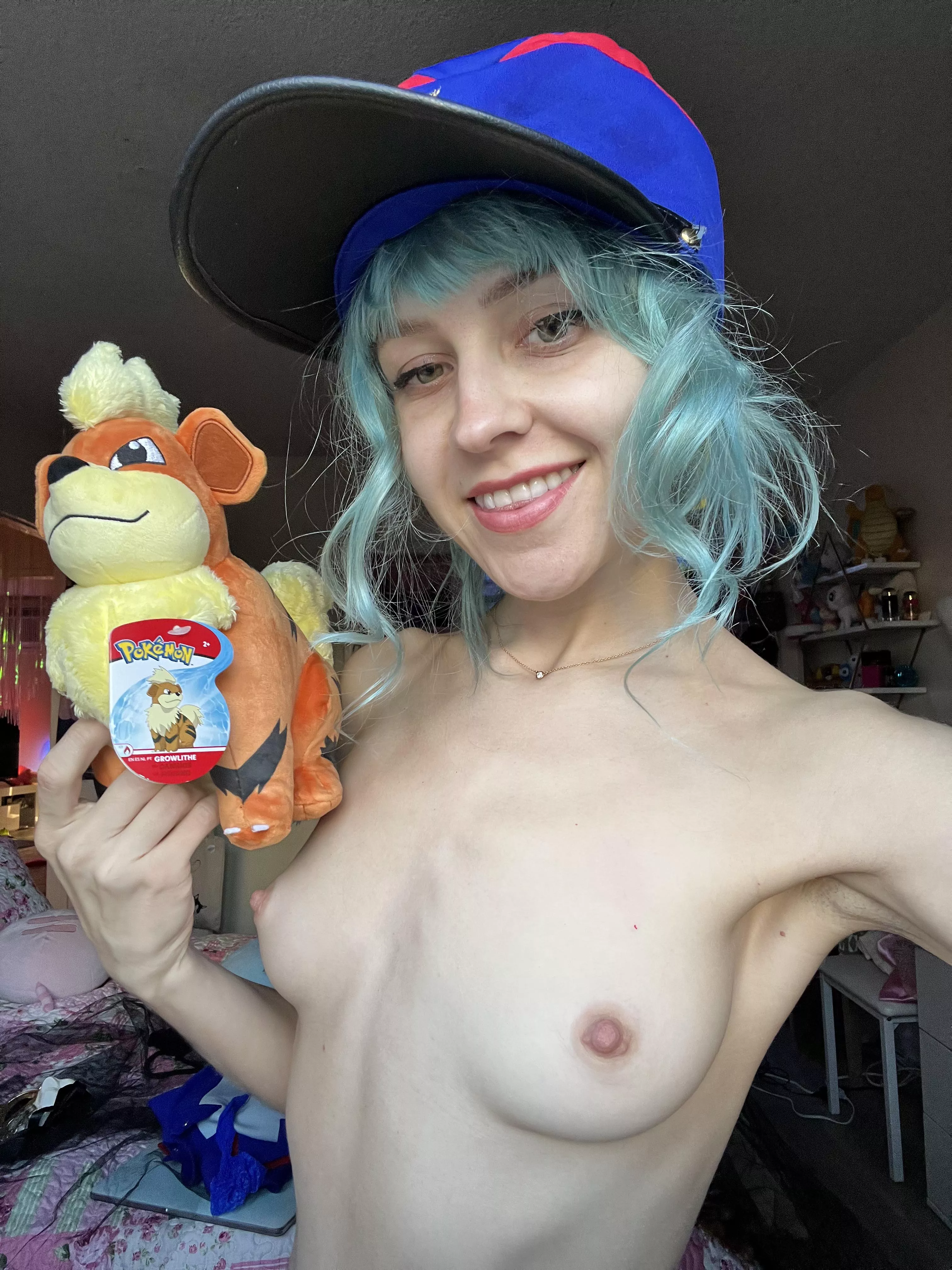 Wanna have a sleepover where we battle pokemon and loser gives head? [f] posted by TeslaPrincess69