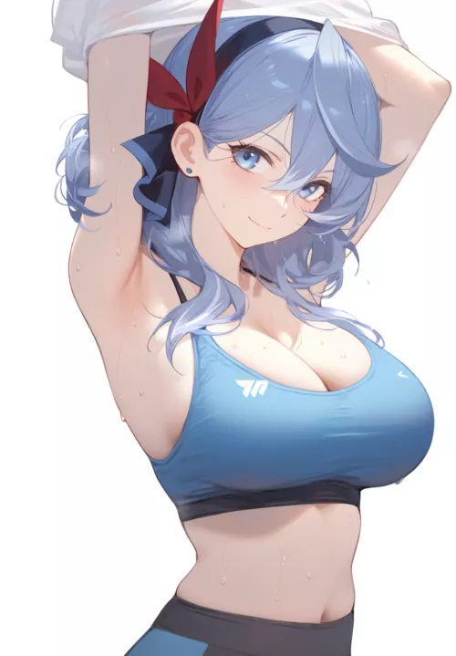 Ako Amau [Blue Archive] by CheetahSperm18