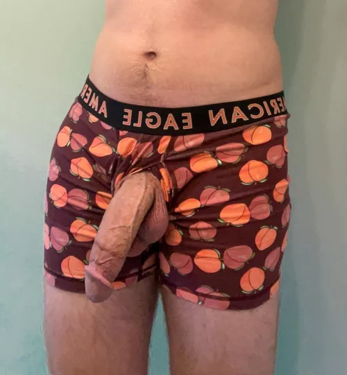 Do you like my peach underwear? 🍑 by Ok-Piece959