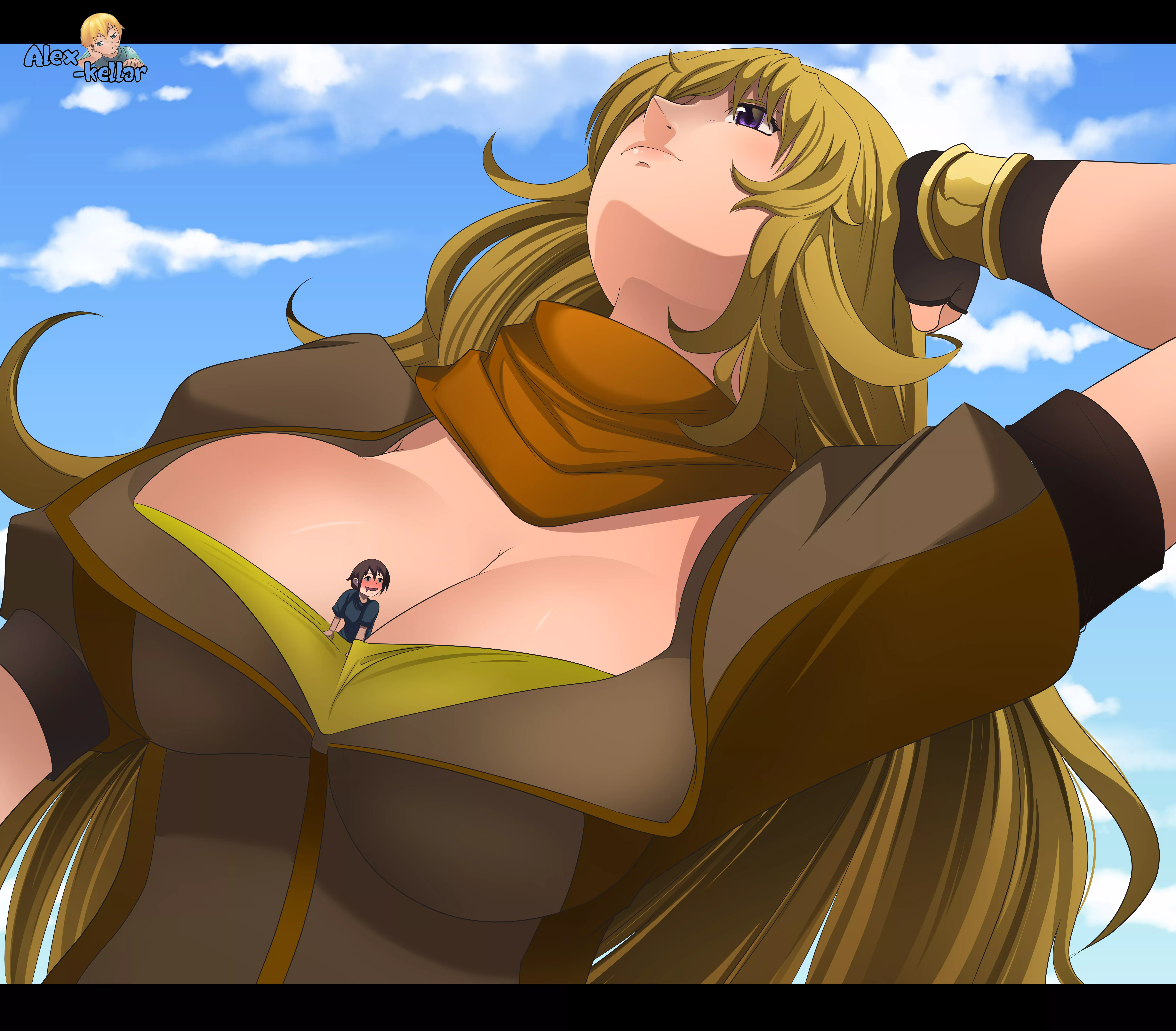 Enjoying the shrunken ride with yang posted by CryOk7184