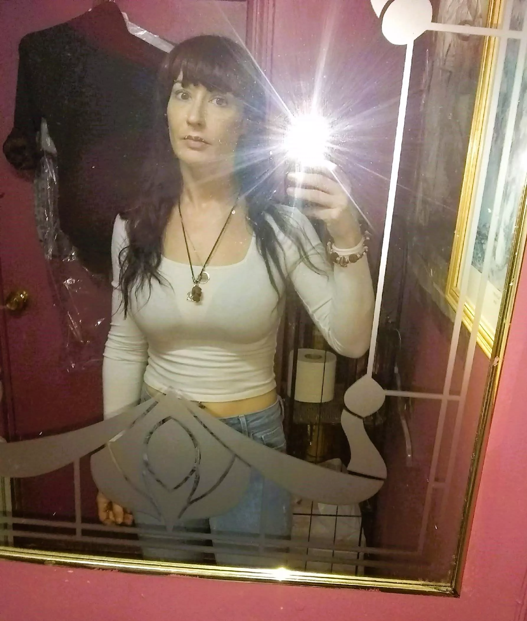 felt like taking a clothed milfie today...hope u dont mind posted by VintagePantyGirls