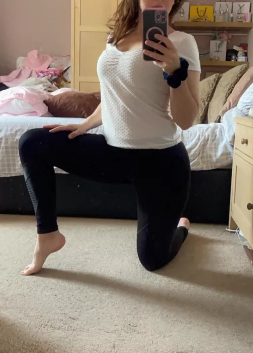 Getting my yoga vibe on  by pandora0405