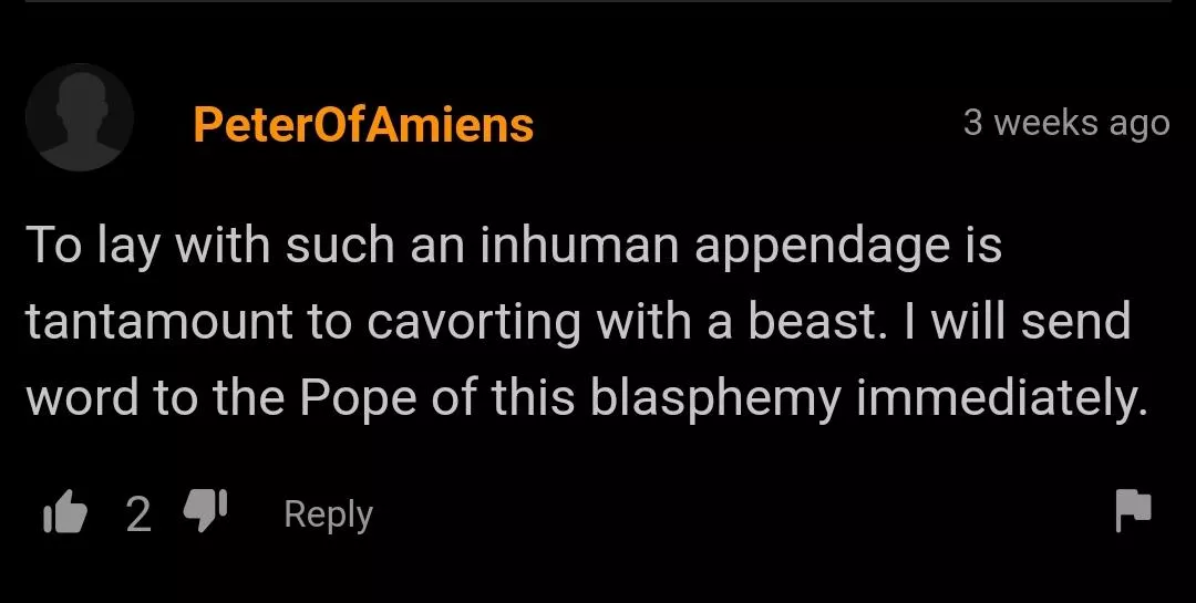 I bet the pope will interested posted by HIitsamy1