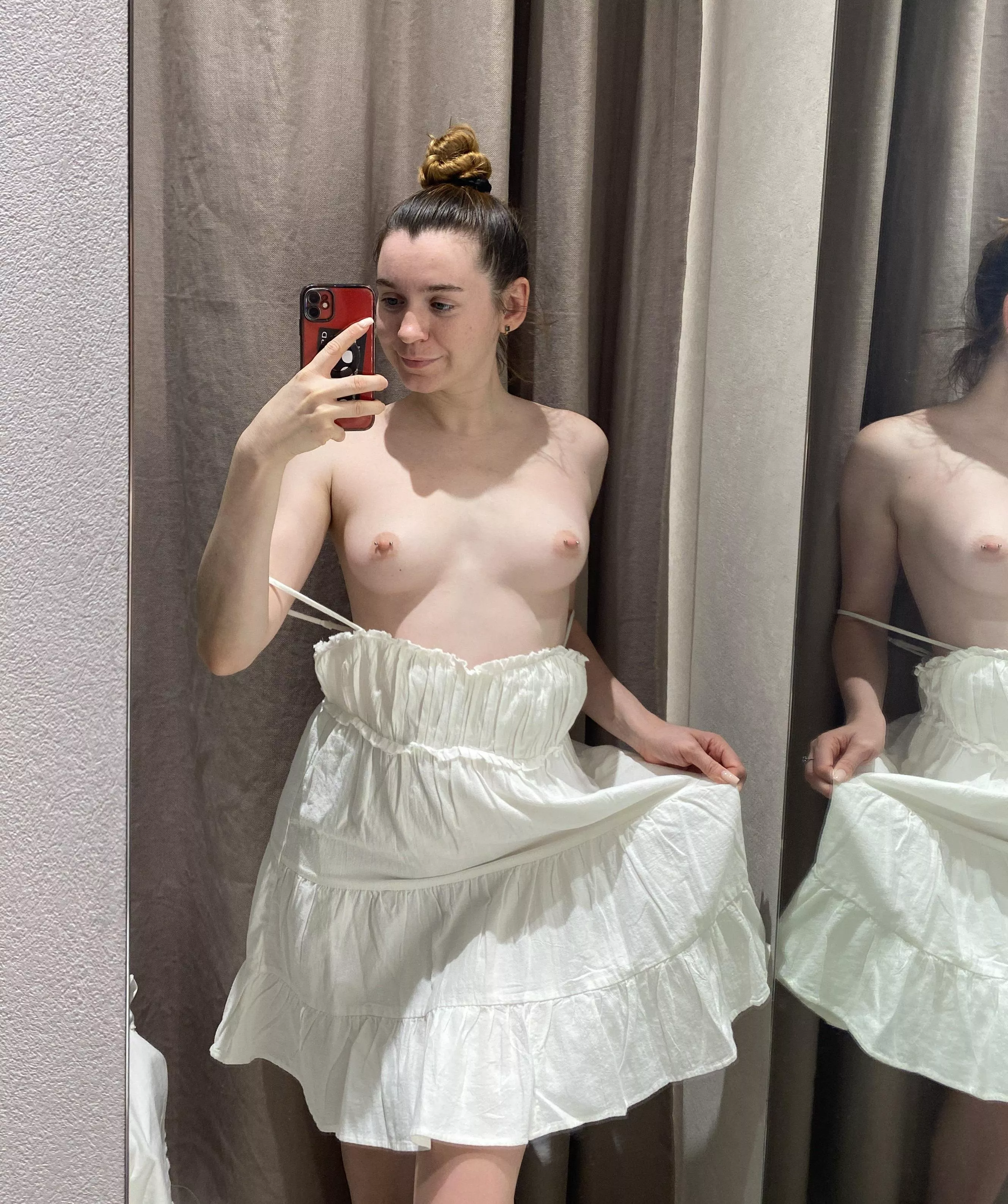 I was so horny I could've been banged in the dressing room posted by Angelfrom_Sky