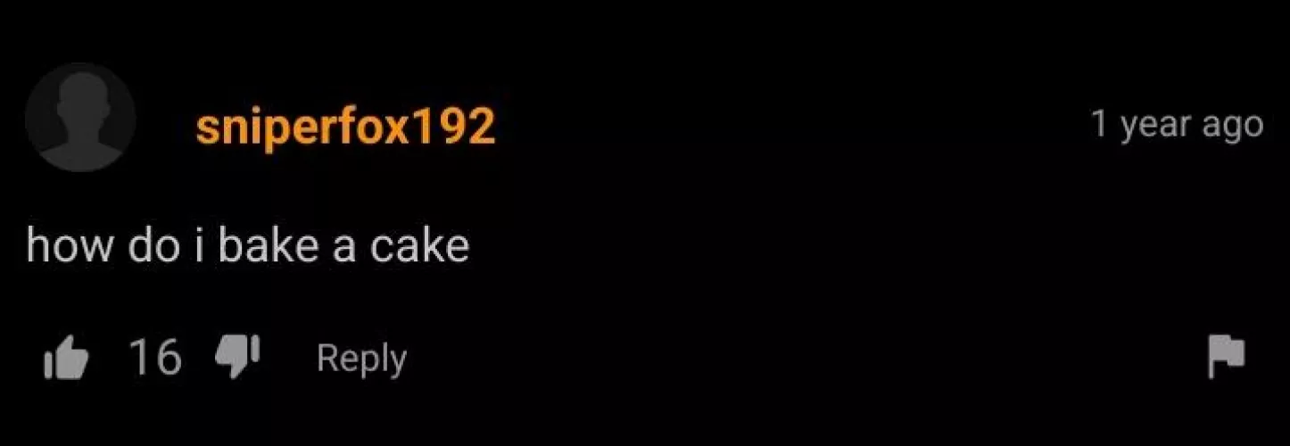 I wonder, how do you bake a cake? by ethernet10