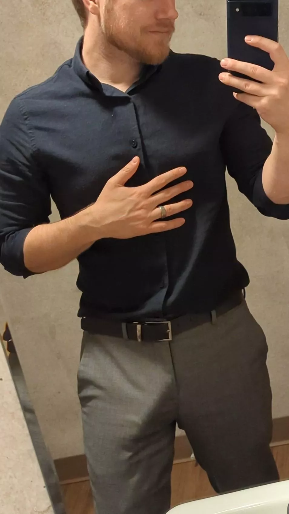 I'd remind you my eyes are up here, but I don't mind you staring  posted by NarwhalFacepalm