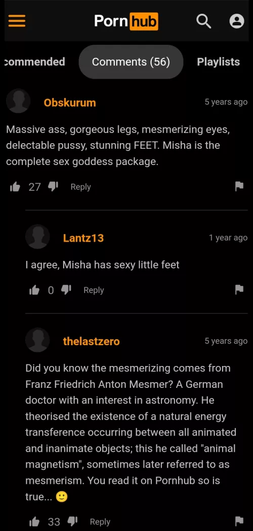 It's on Pornhub so it must be true by SuckSqueezeBangBlow9