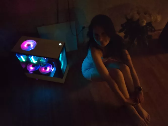 Little bunny's rig. Nzxt, Lianli and TT. Bunny🐇 by hunny_bunny_m