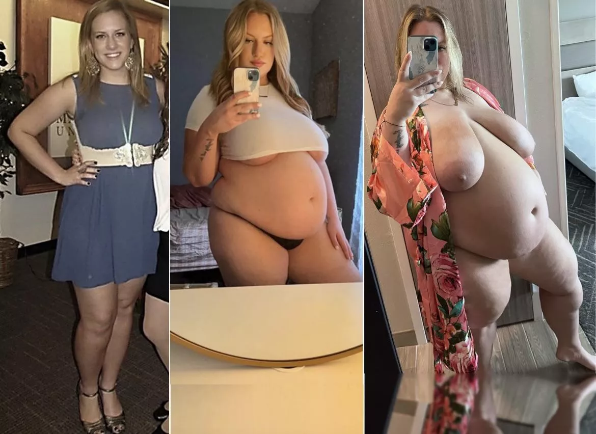 Love seeing my progress 😋 posted by LRM-BBW