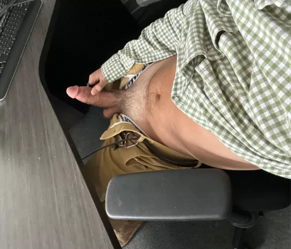 slow day at the office  by Sea_Cry_2341