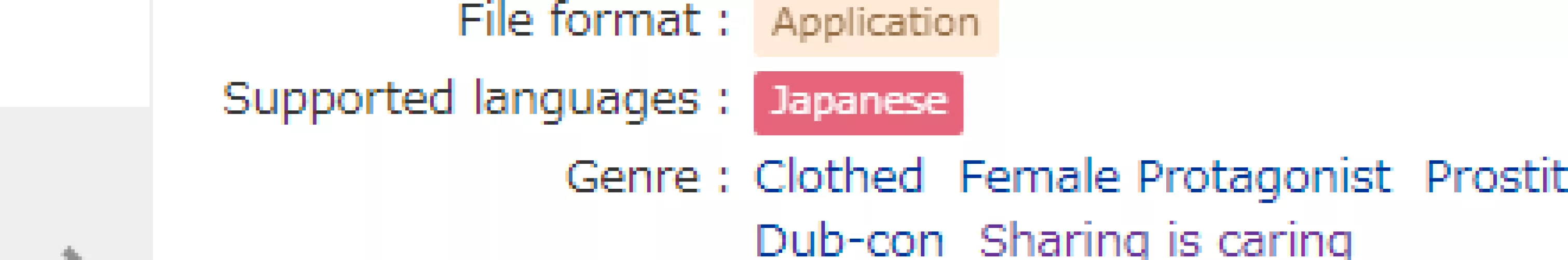 So back then Dlsite made an announcement about changing how some tags are called to comply with credit card companies otherwise they would pull out and i had a chuckle that Netorare replacement for it is now *Sharing is Caring*  by asaness