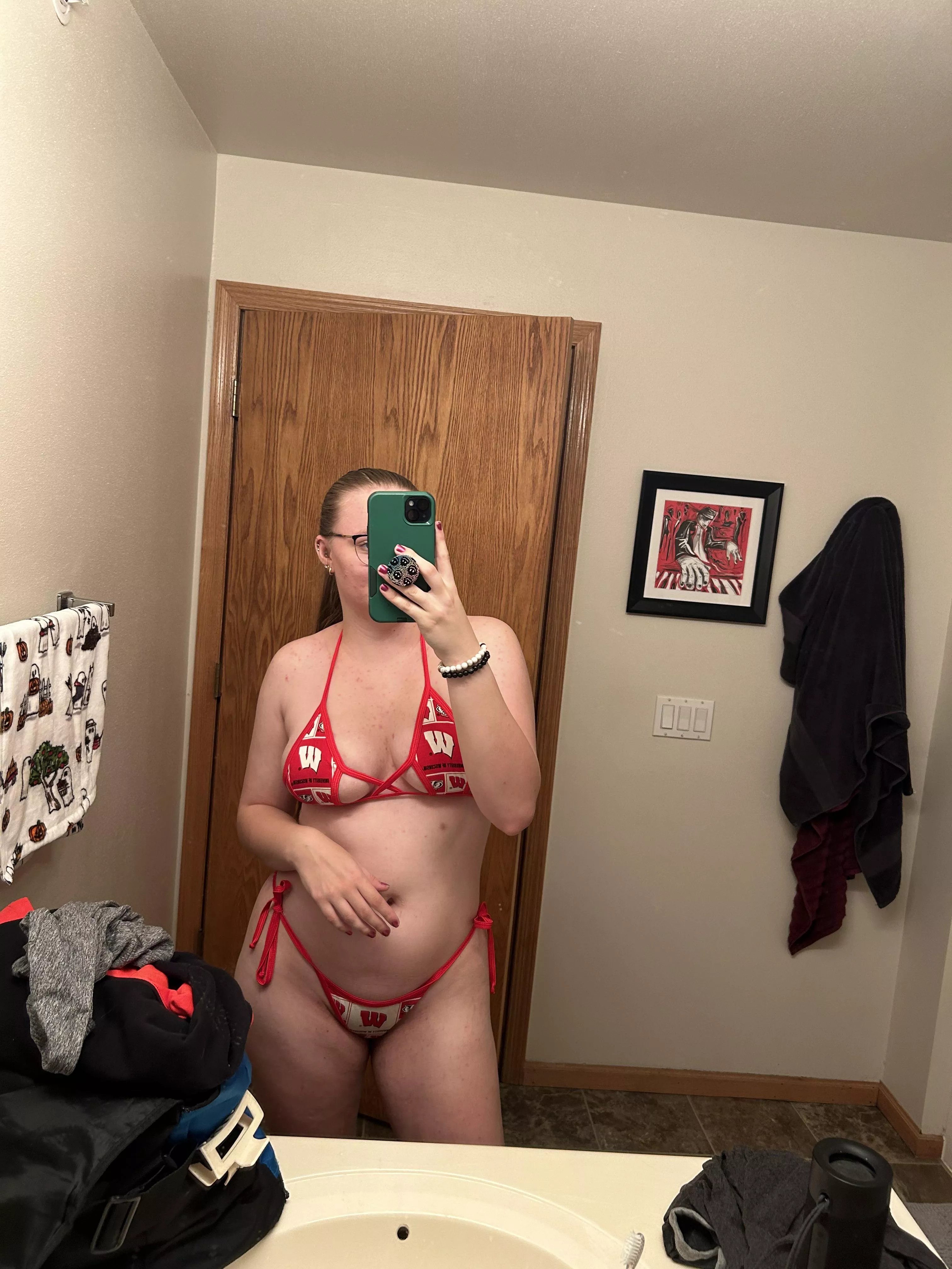 The badgers may have lost but you can still feel like a winner  posted by LittleBlondeToyxxx