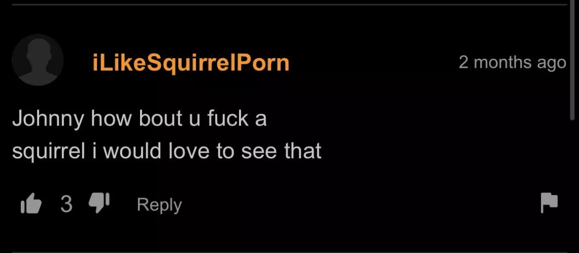 Word on the street is Johnny Sins has since stopped taking requests  by theperipateticnurse