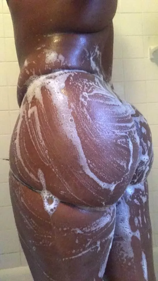 (23) You wanna deep stroke that soapy ass? posted by Slut4Daddyyy